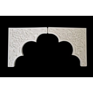 Moroccan Plaster/Gypsum Arch/Dado, Decorative, Geometric, Handmade, Wall Art.    283103634135